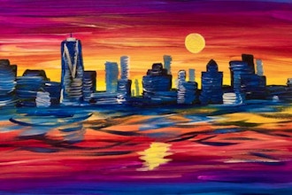 Paint and Sip: NYC Skyline